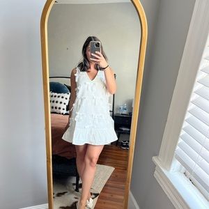 Sister Jane White Mini Shift Dress